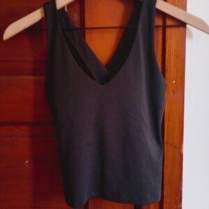 Black Zoe Superstretch Tank